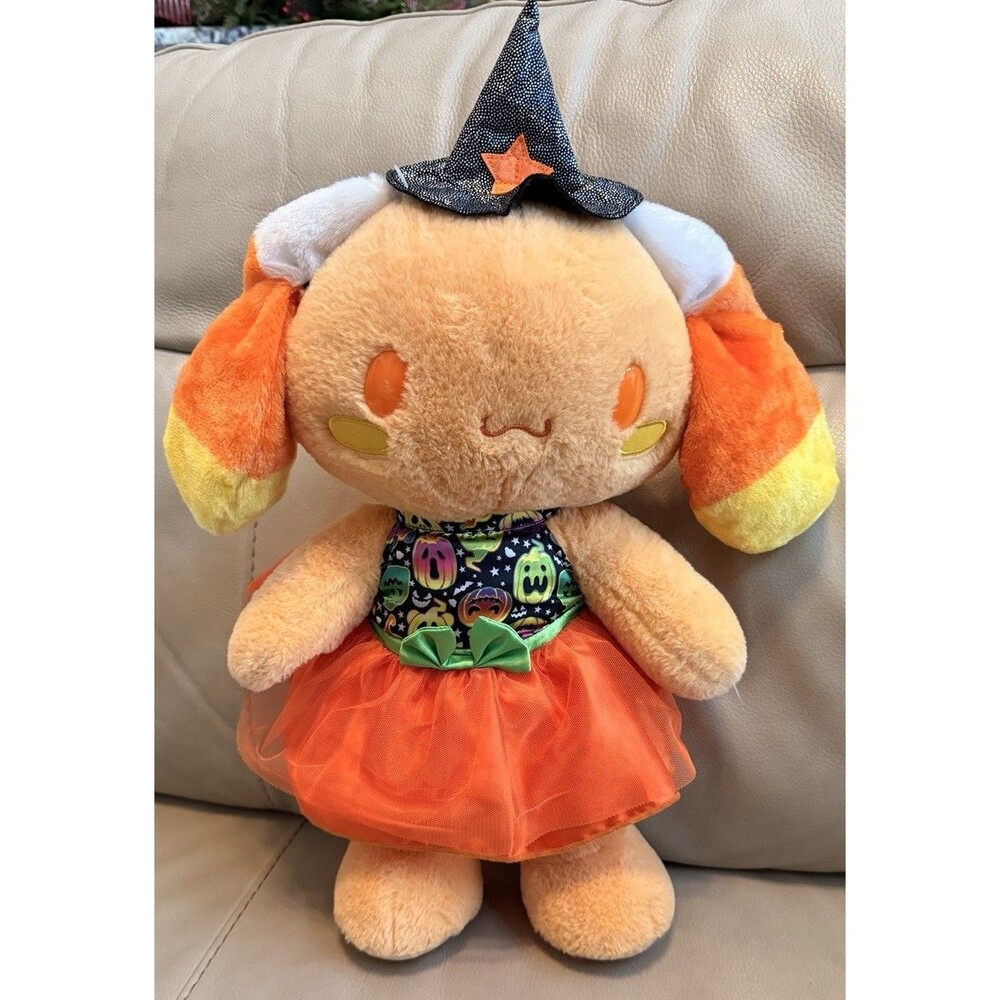 Build-A-Bear Sanrio Cinnamoroll Halloween Candy Corn With Outfit And Hat